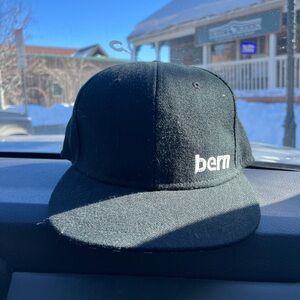 Bern All Season wool blend trucker baseball hat. Like new.